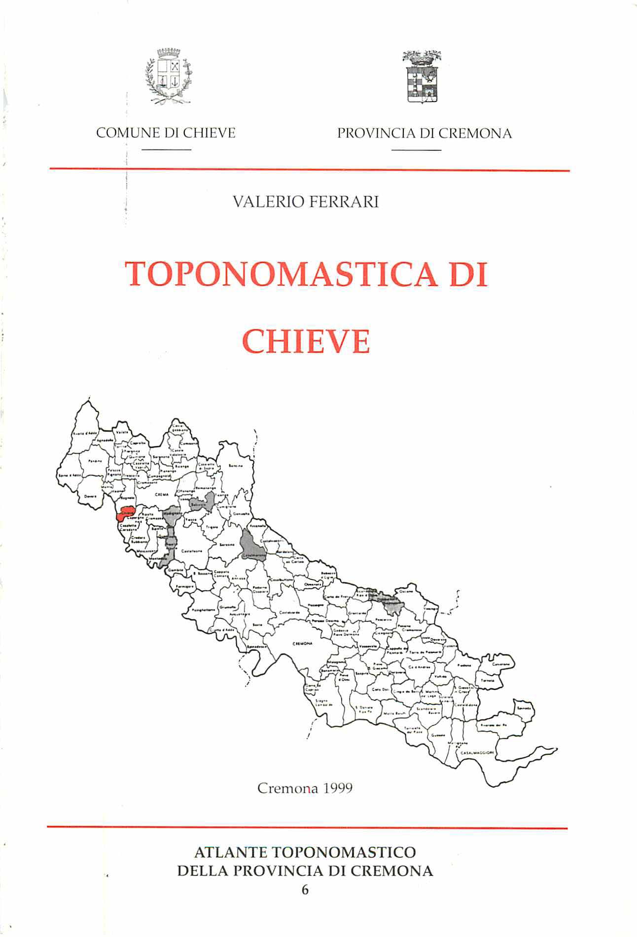 Copertina libro Chieve