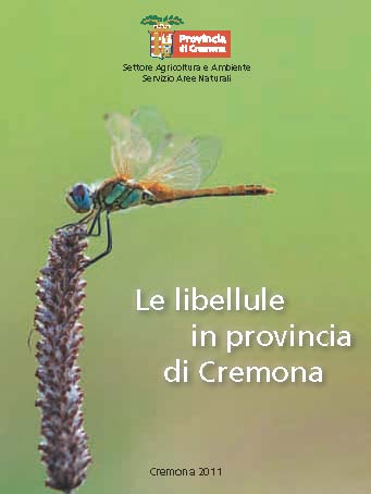 Copertina libro Le libellule in provincia di Cremona
