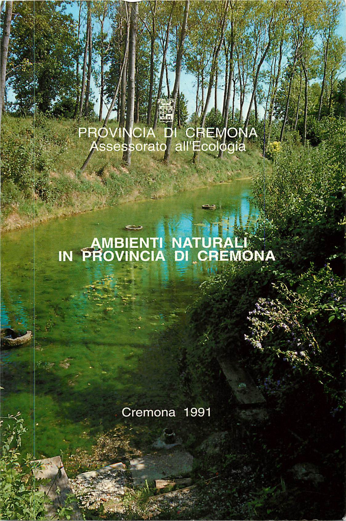 Copertina libro Ambienti naturali in provincia di Cremona