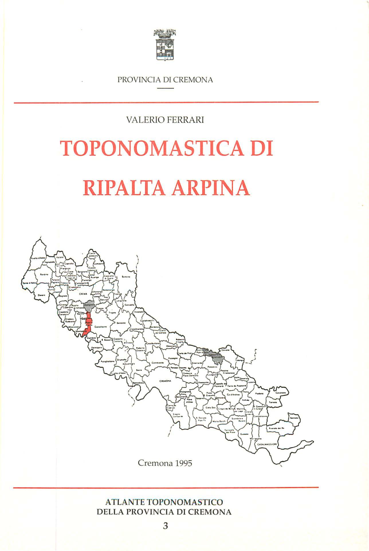 Copertina libro Ripalta Arpina