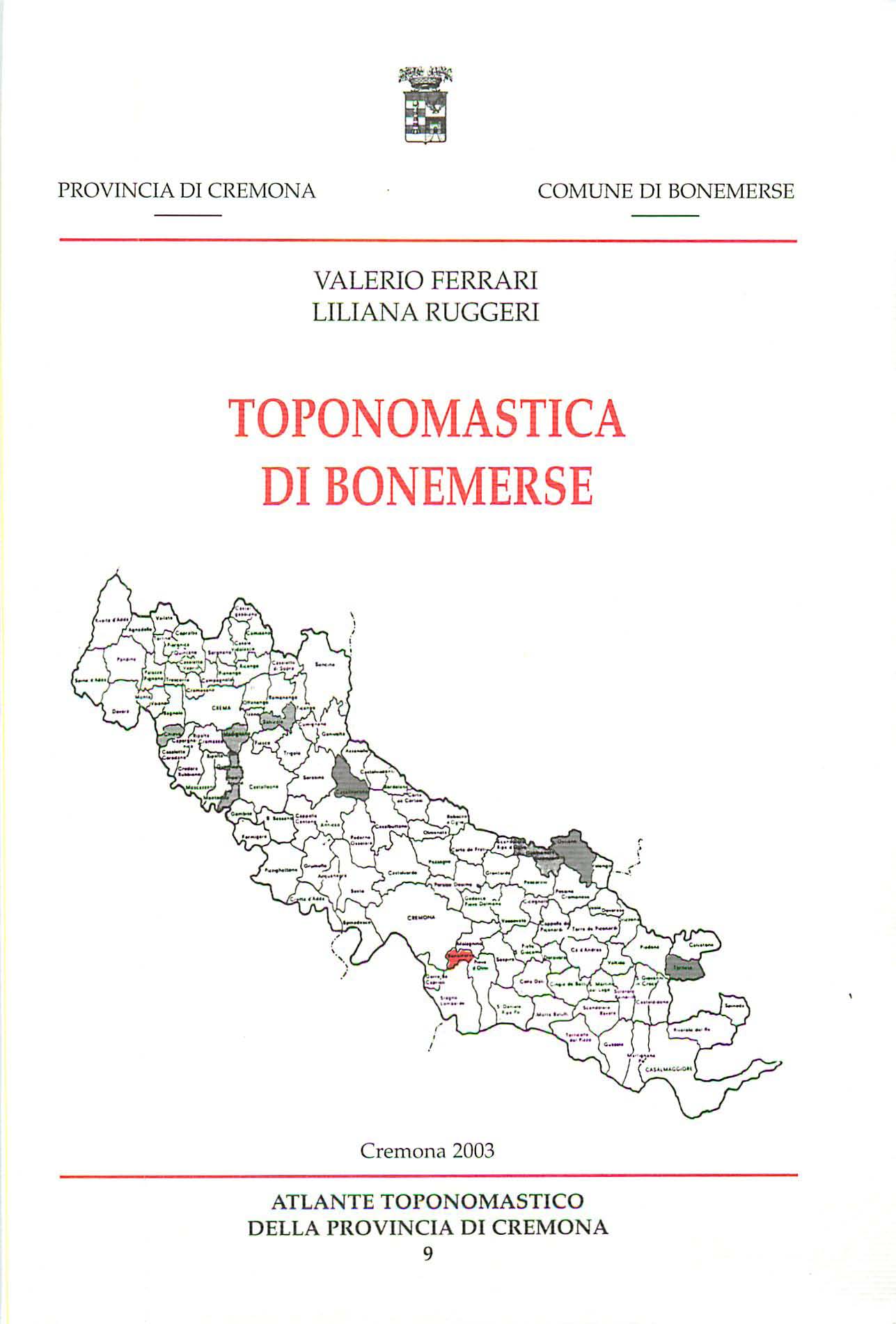 Copertina libro Bonemerse